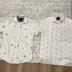 Denim & Flower short sleeve shirts